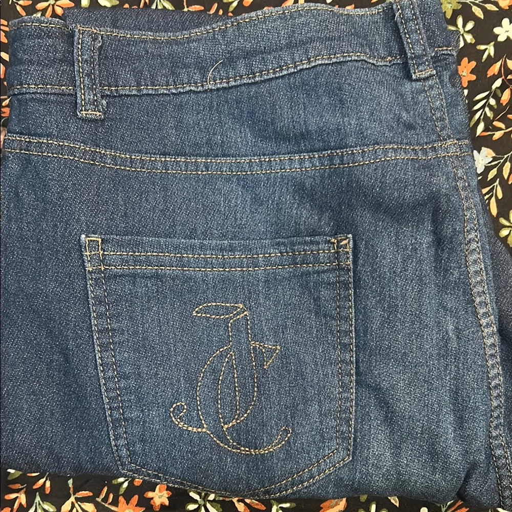 Juicy Couture Blue Skinny Jeans